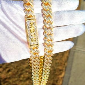 12mm moissanite Miami Cuban chain